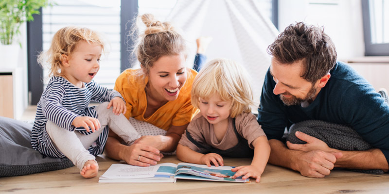Bild Kinder und Eltern
